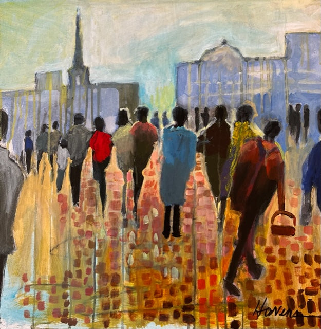 Going to the Concert by Betsy Havens at LePrince Galleries