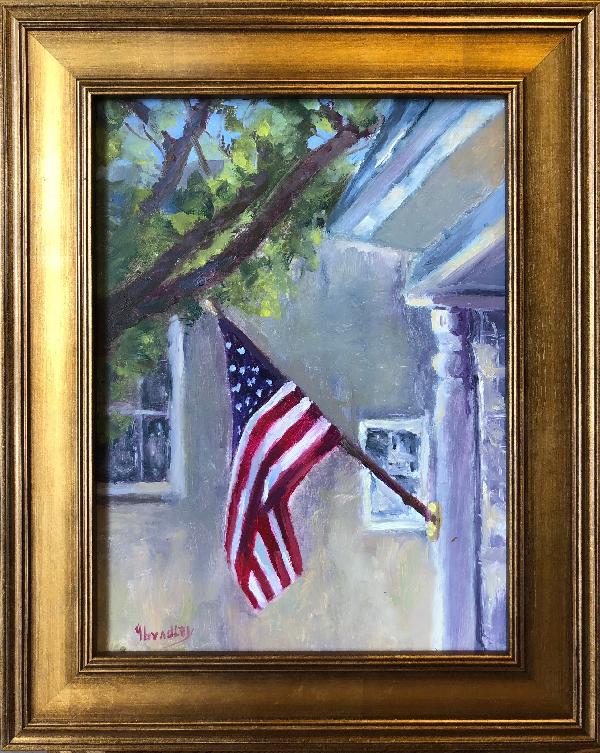 Flag Day by Gary Bradley at LePrince Galleries