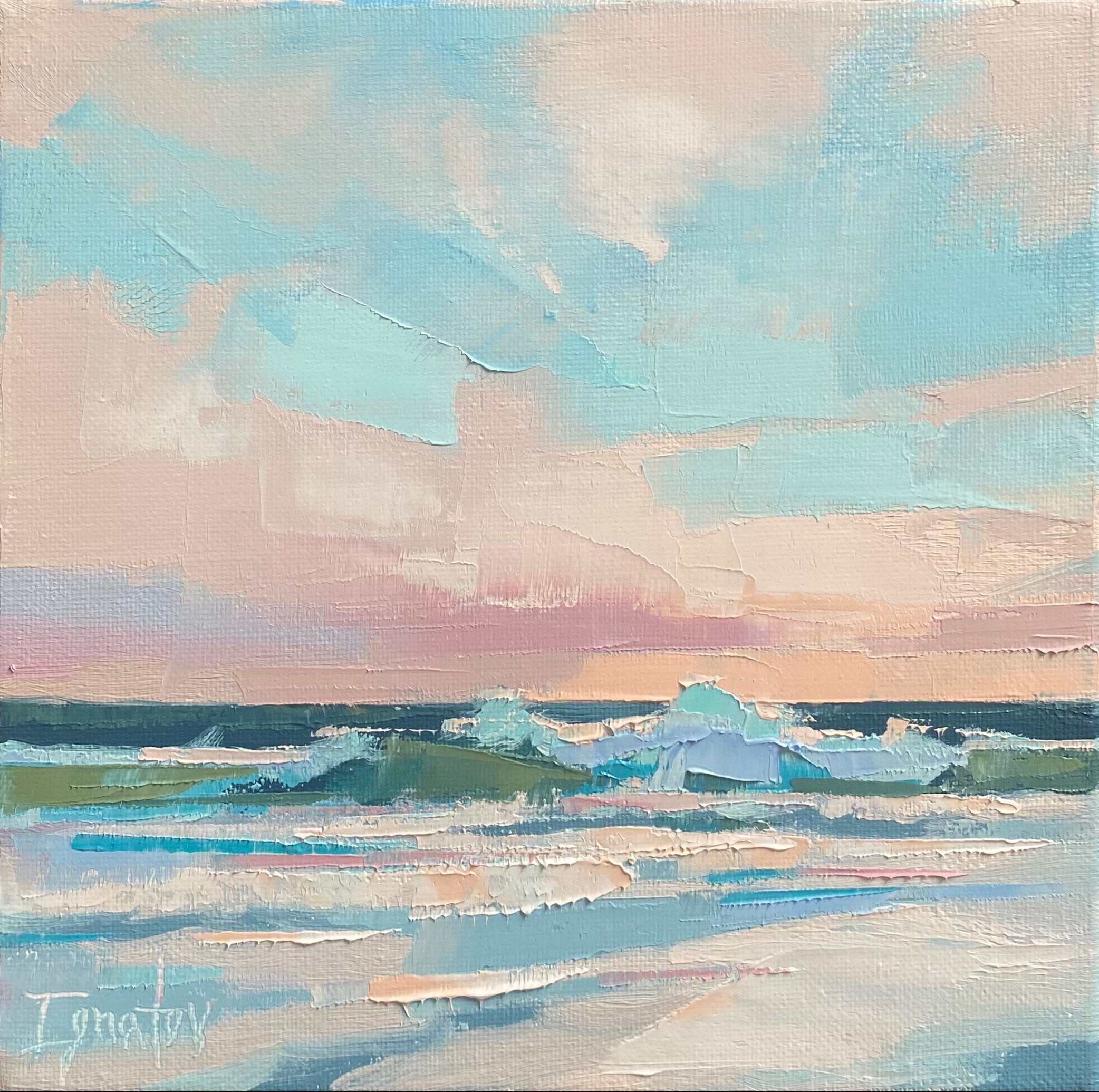 Morning Seascape, Study by Ignat Ignatov at LePrince Galleries