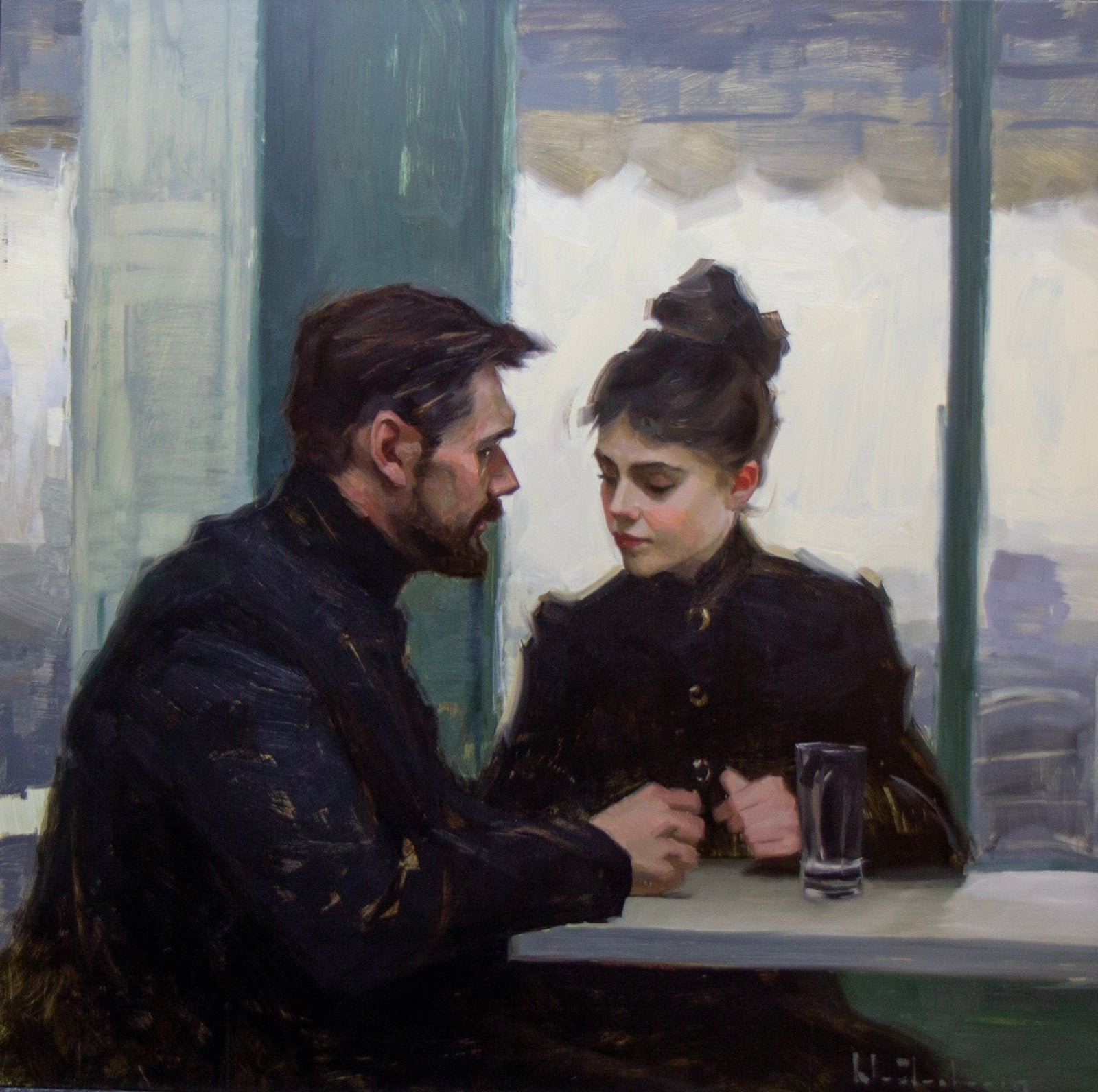 Cafe Impressions by Aaron Westerberg at LePrince Galleries