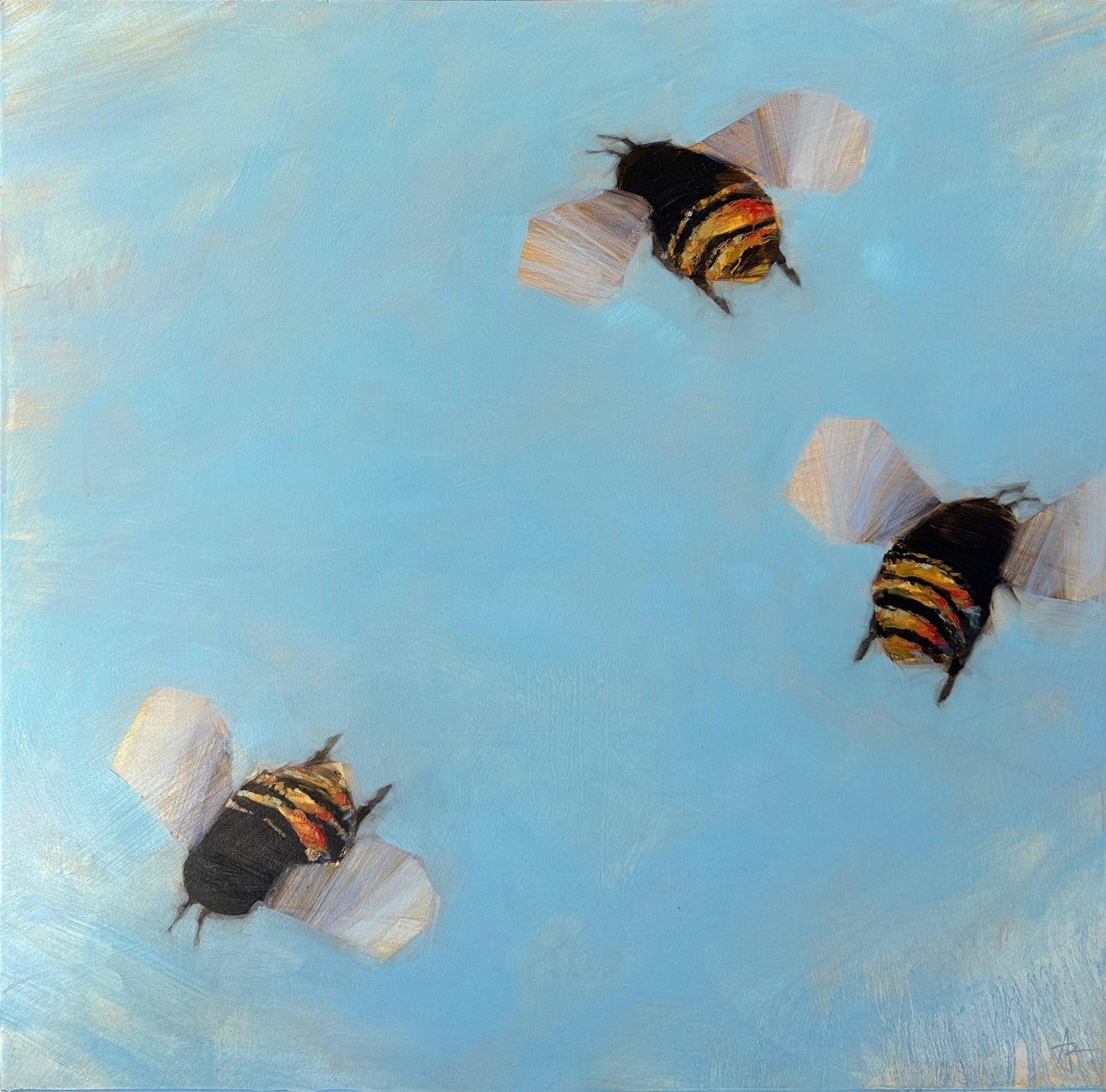 Bees 2-52 by Angie Renfro at LePrince Galleries