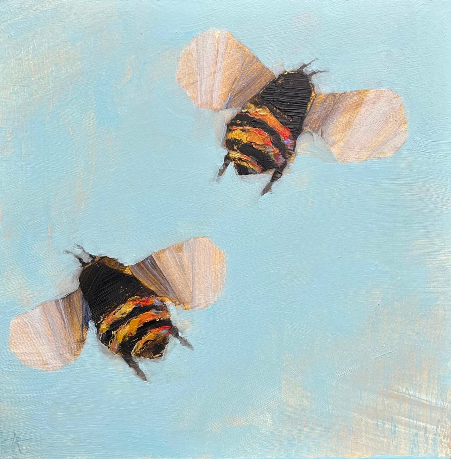 Bees 2-53 by Angie Renfro at LePrince Galleries