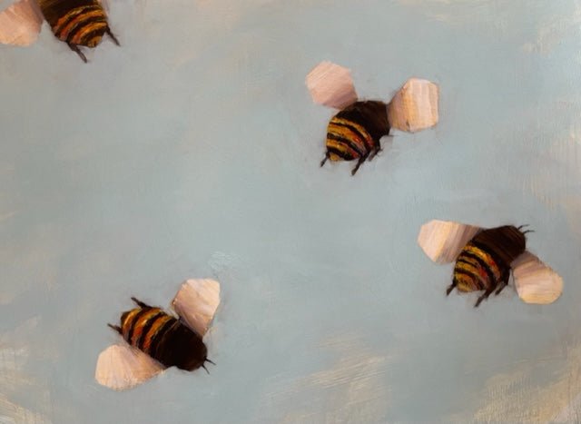 Bees 2-39 by Angie Renfro at LePrince Galleries