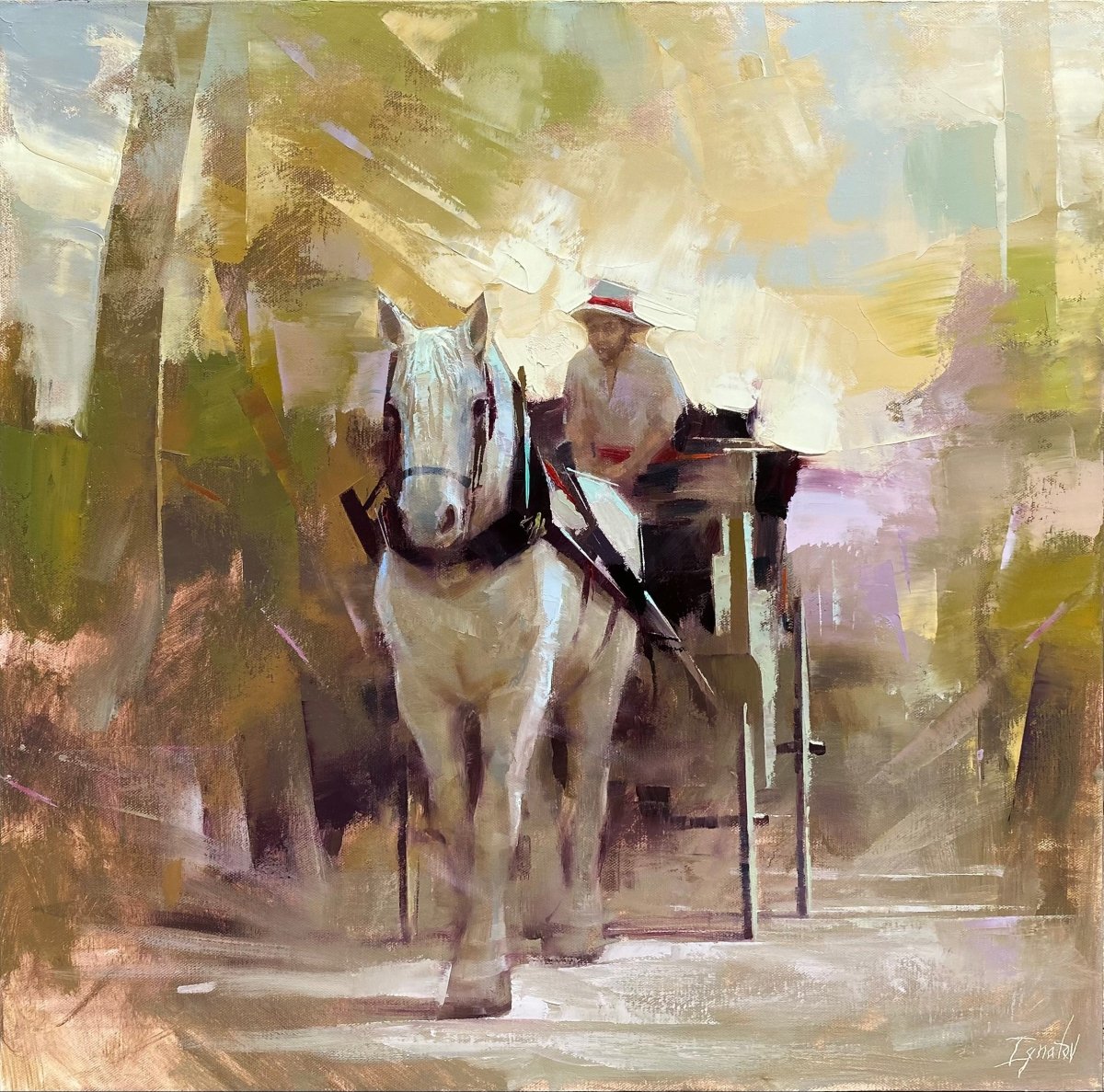 Downtown Afternoon by Ignat Ignatov at LePrince Galleries