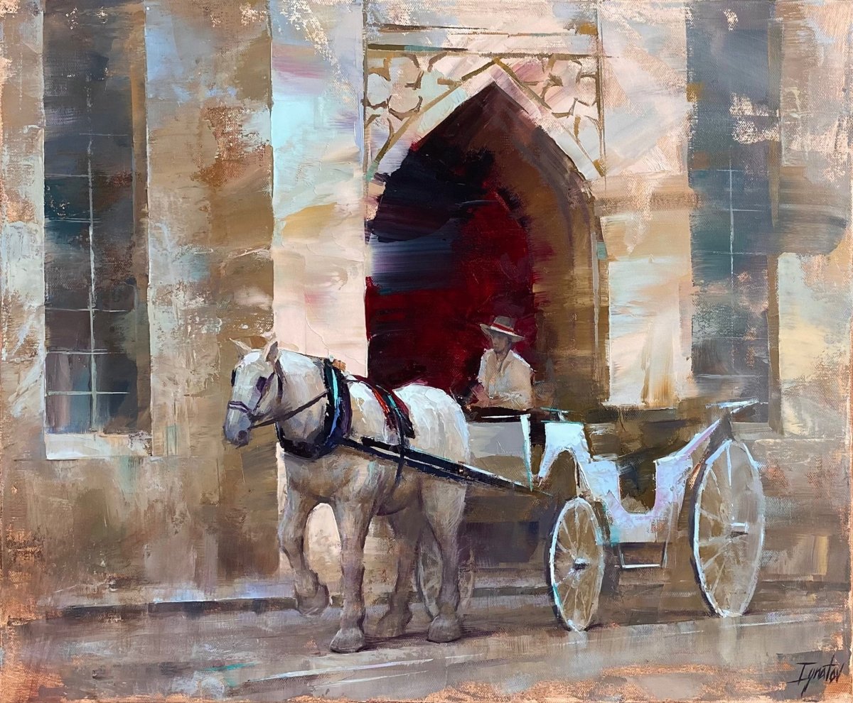 Church and Queen Street by Ignat Ignatov at LePrince Galleries