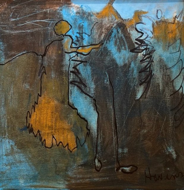 Angels Among the People by Betsy Havens at LePrince Galleries