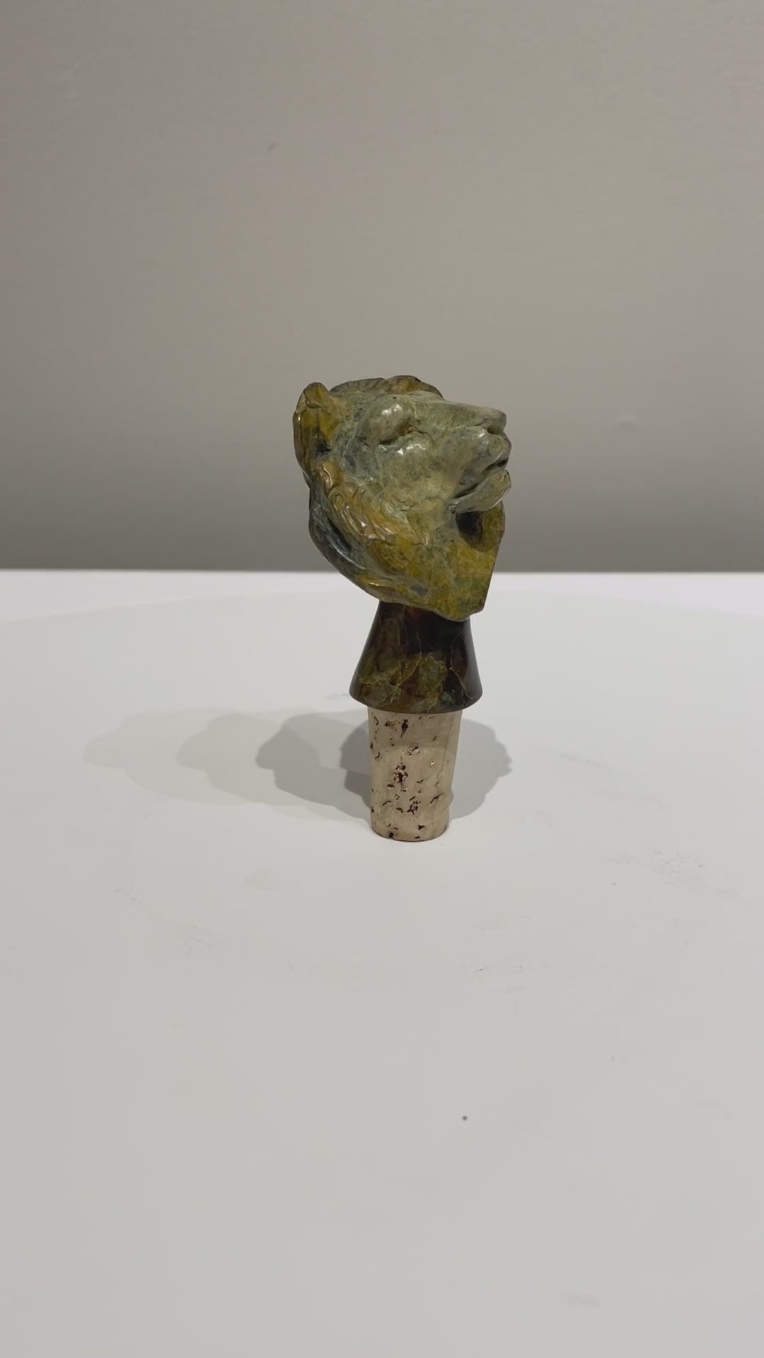 Lion's Head Bottle Stopper