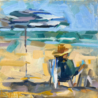 Beach Chair Bliss by Curt Butler at LePrince Galleries