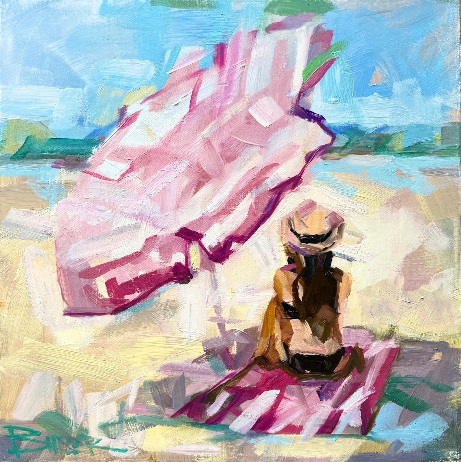 Seaside Delight by Curt Butler at LePrince Galleries