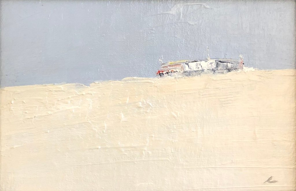Beach Shacks by Deborah Hill at LePrince Galleries