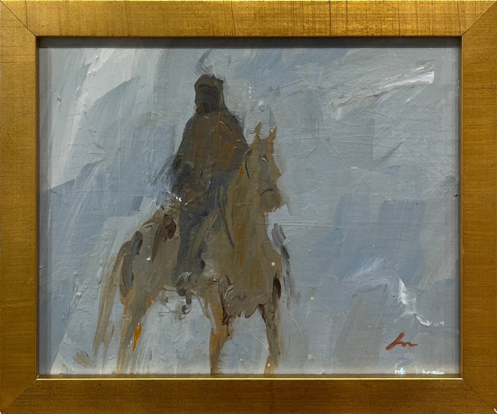 Horse and Rider by Deborah Hill at LePrince Galleries