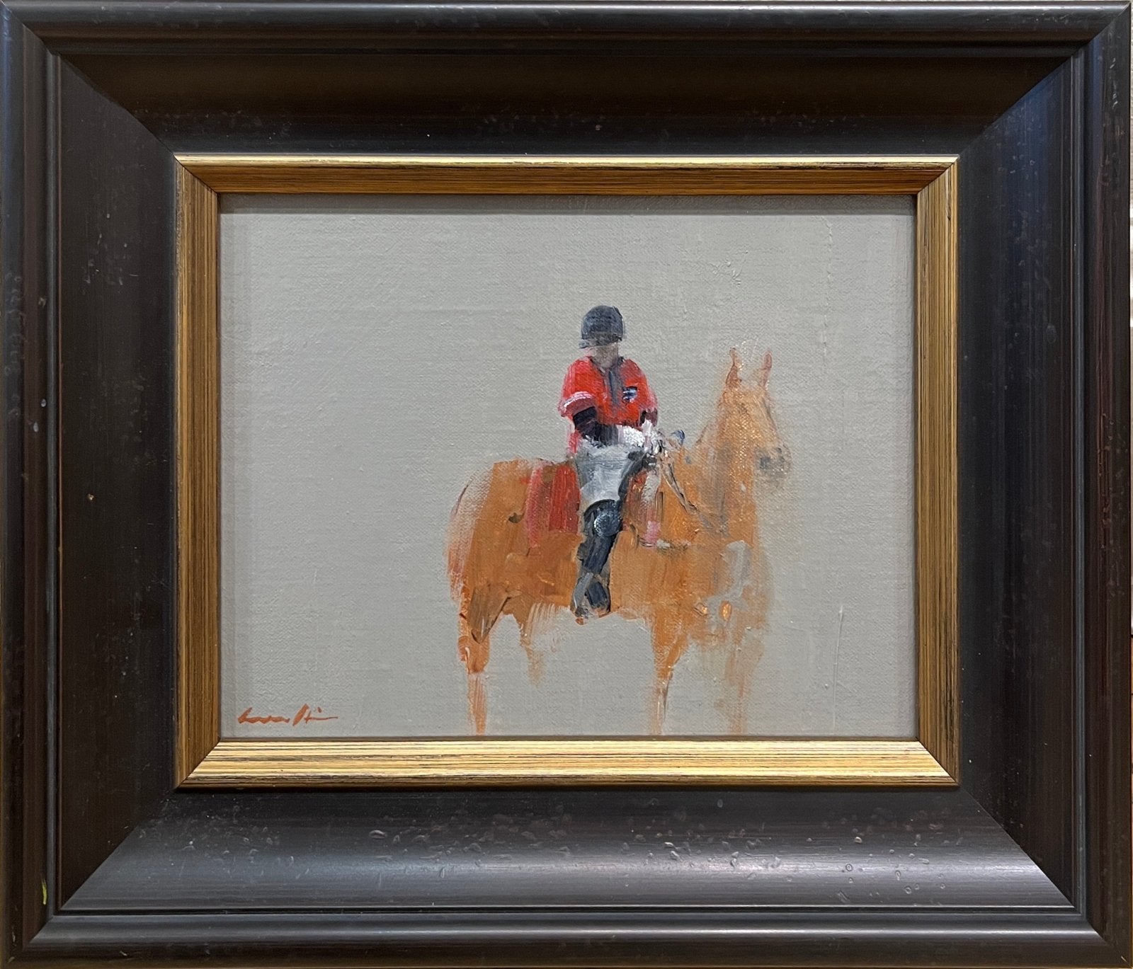 Jockey by Deborah Hill at LePrince Galleries