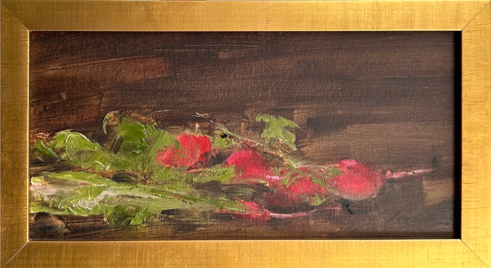 Radishes II by Deborah Hill at LePrince Galleries