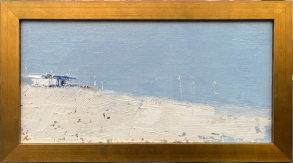 Beach Shack lll by Deborah Hill at LePrince Galleries