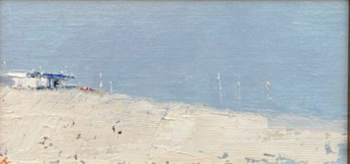 Beach Shack lll by Deborah Hill at LePrince Galleries