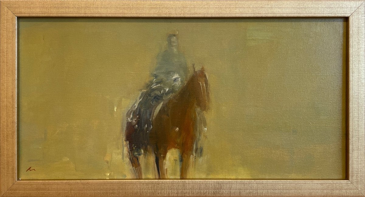 Horse and Rider by Deborah Hill at LePrince Galleries