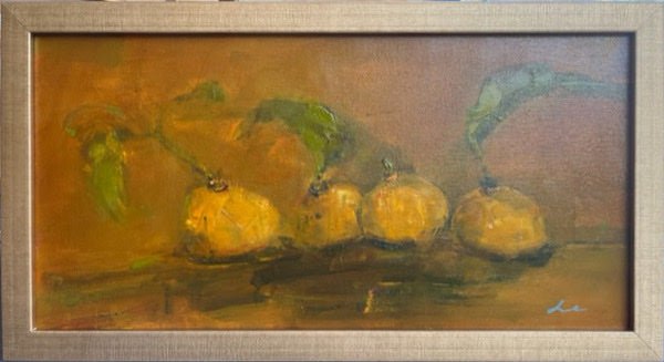 Satsuma Oranges by Deborah Hill at LePrince Galleries