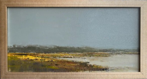 Wildlife in Marsh by Deborah Hill at LePrince Galleries