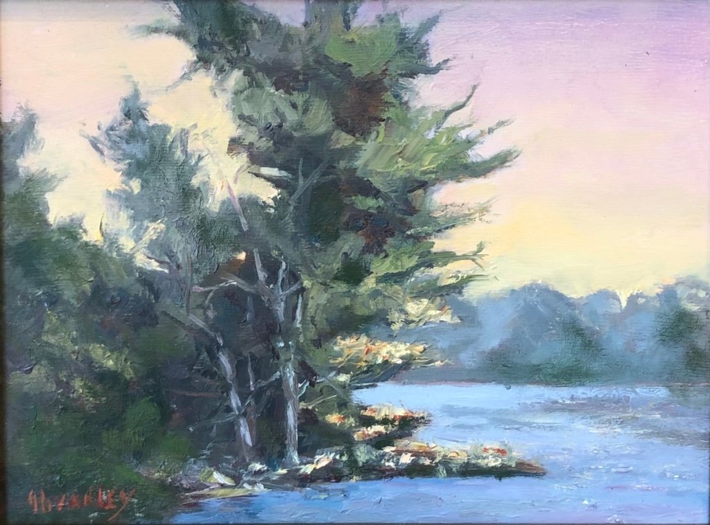 Quiet Cove by Gary Bradley at LePrince Galleries