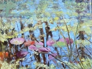 Lilies of the Pond by Gary Bradley at LePrince Galleries