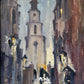 George Pate Original Cityscape III by George Pate at LePrince Galleries