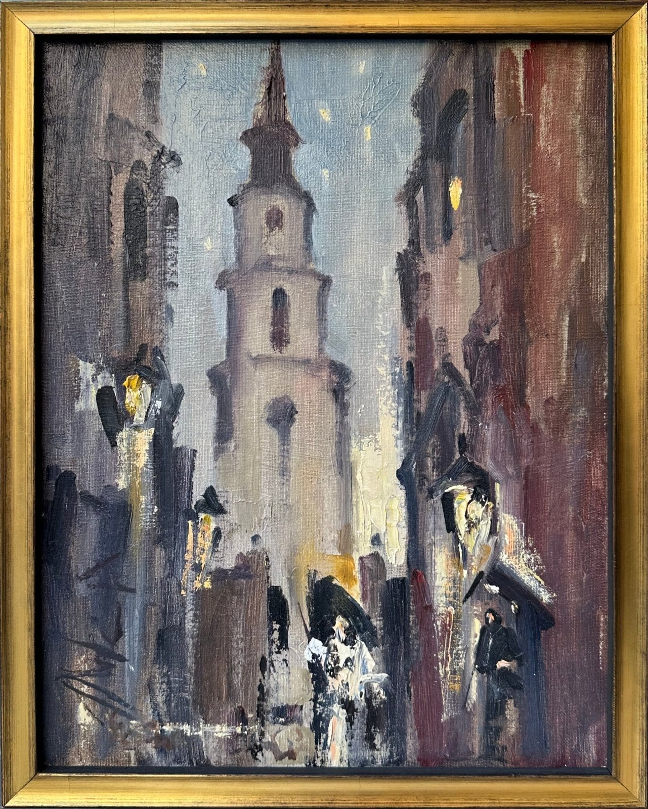 George Pate Original Cityscape III by George Pate at LePrince Galleries