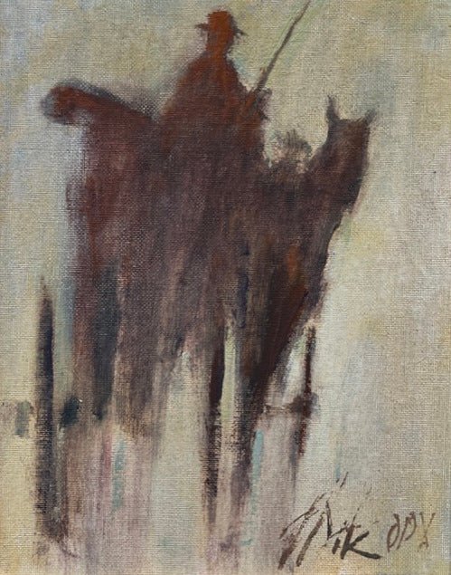 Horse and Driver by George Pate at LePrince Galleries