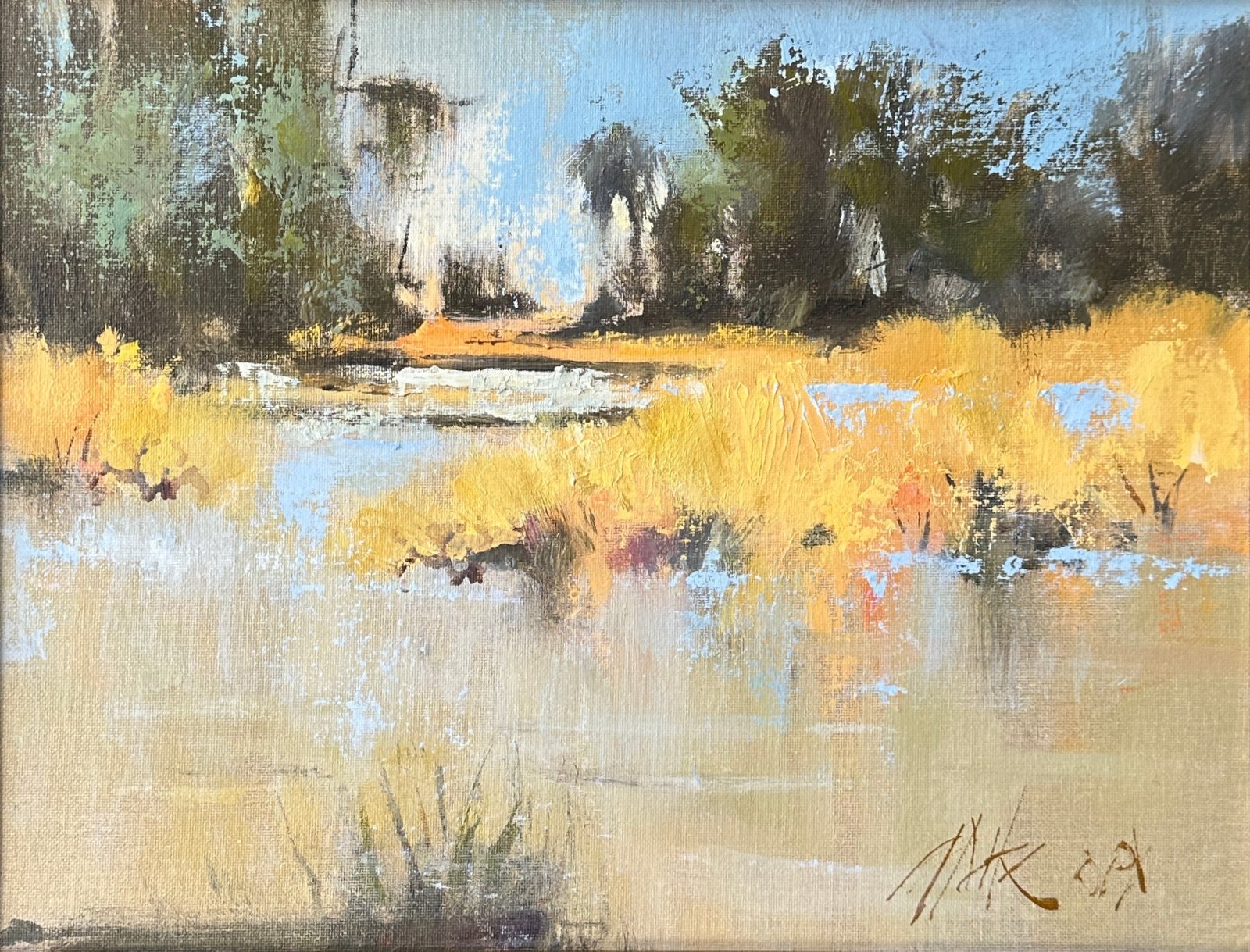 Marsh by George Pate at LePrince Galleries