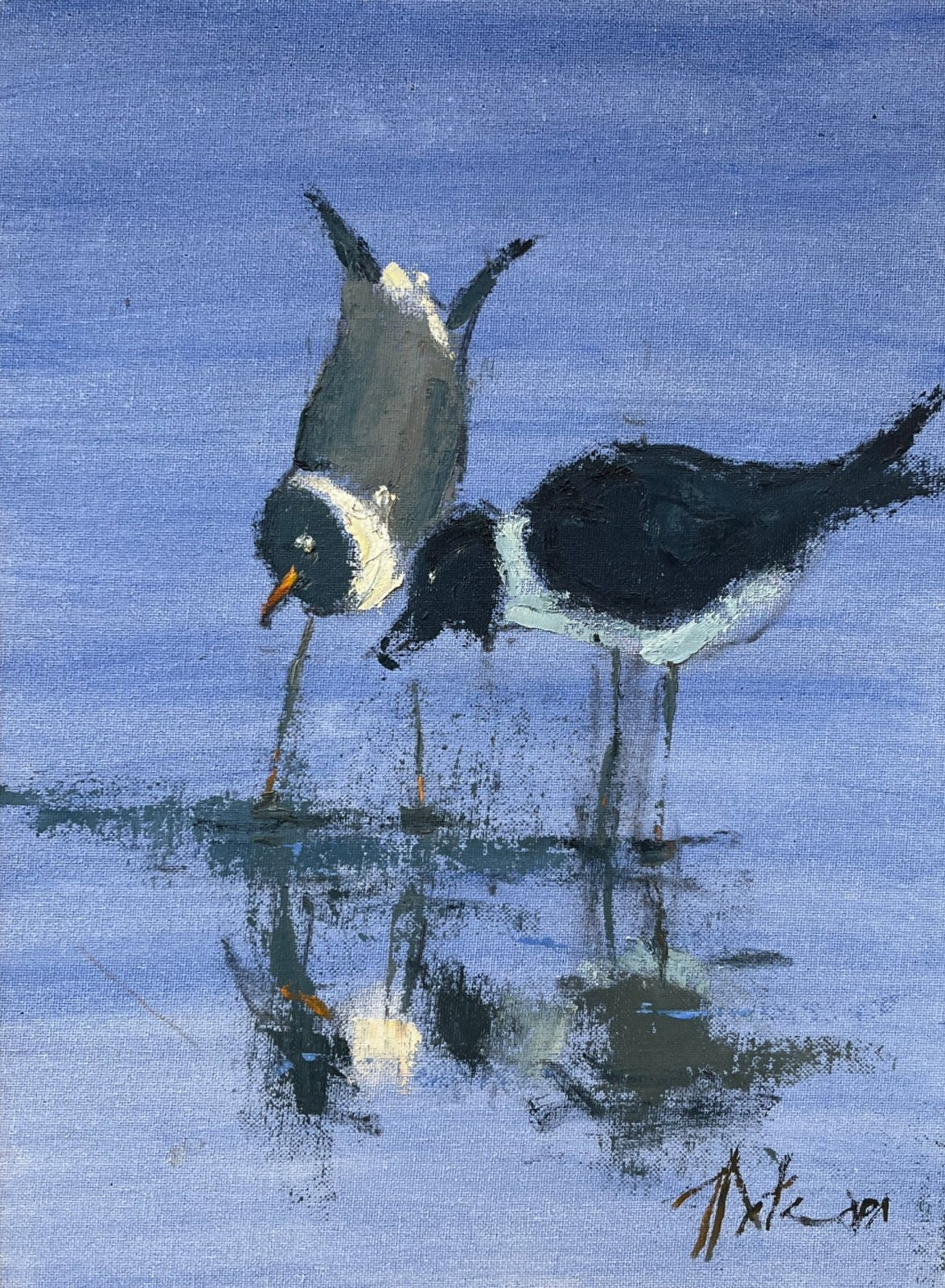 Reflections by George Pate at LePrince Galleries