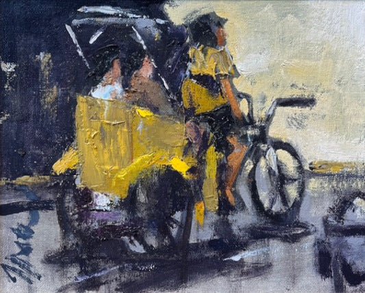 Trike'n Charleston Style by George Pate at LePrince Galleries
