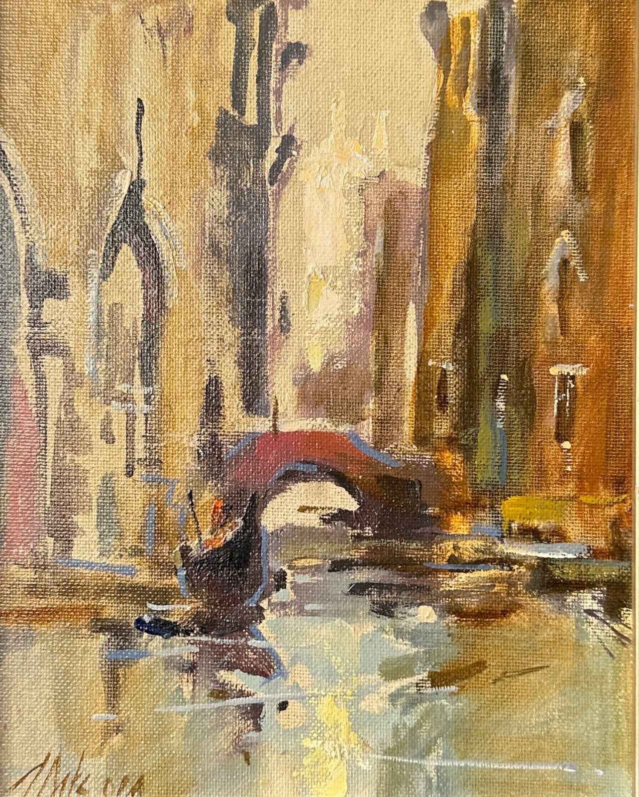 Venice Fall by George Pate at LePrince Galleries