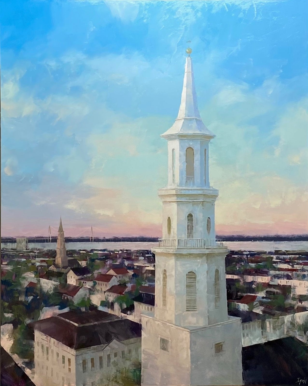 Aerial Charleston by Ignat Ignatov at LePrince Galleries