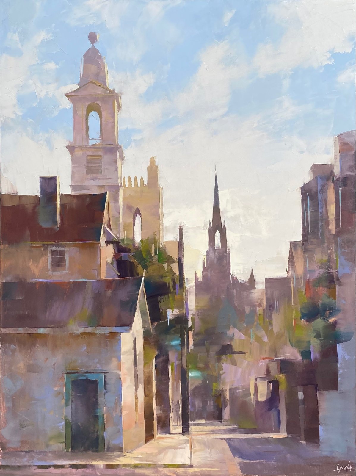 Archdale Street by Ignat Ignatov at LePrince Galleries