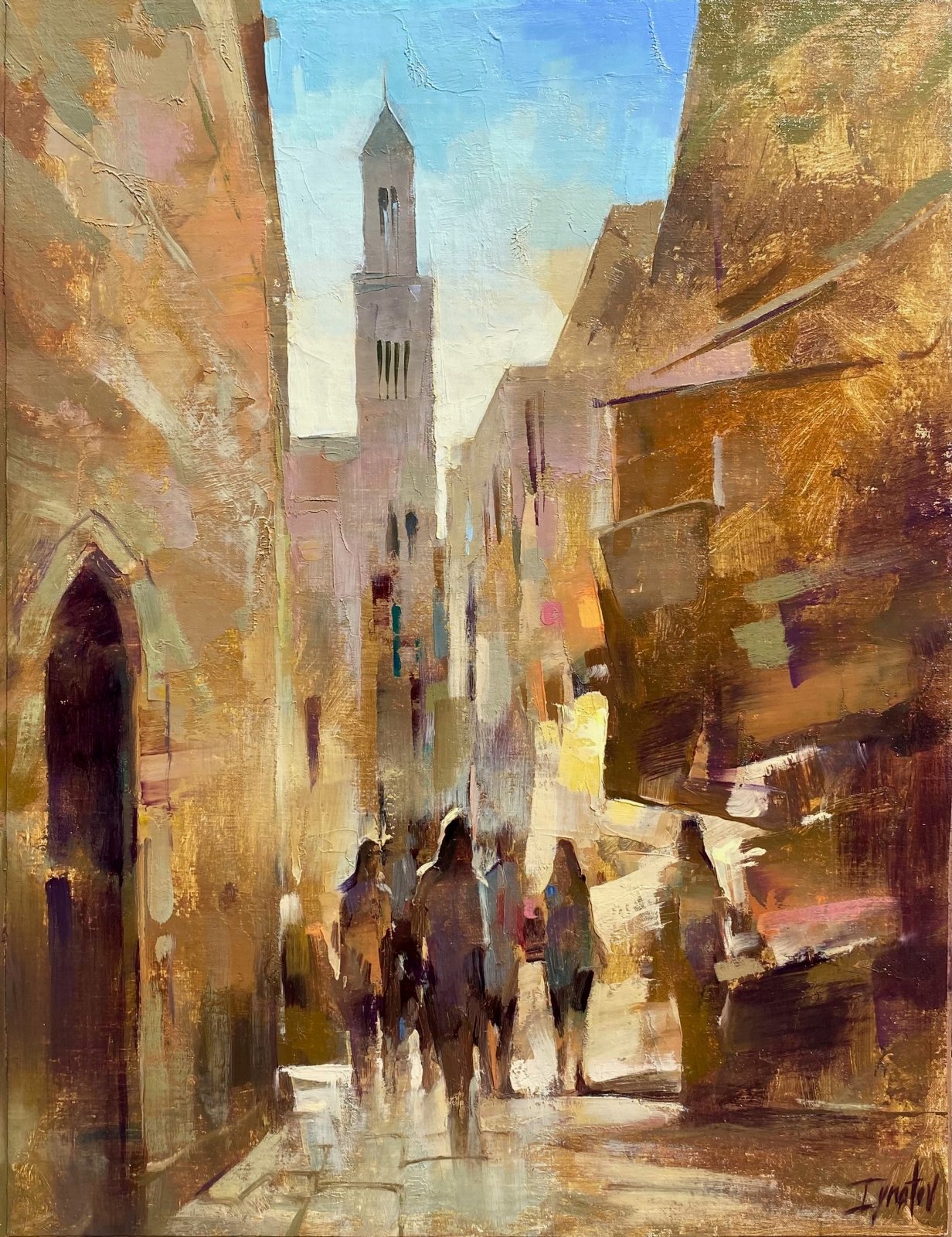 Bari Alley, Italy by Ignat Ignatov at LePrince Galleries