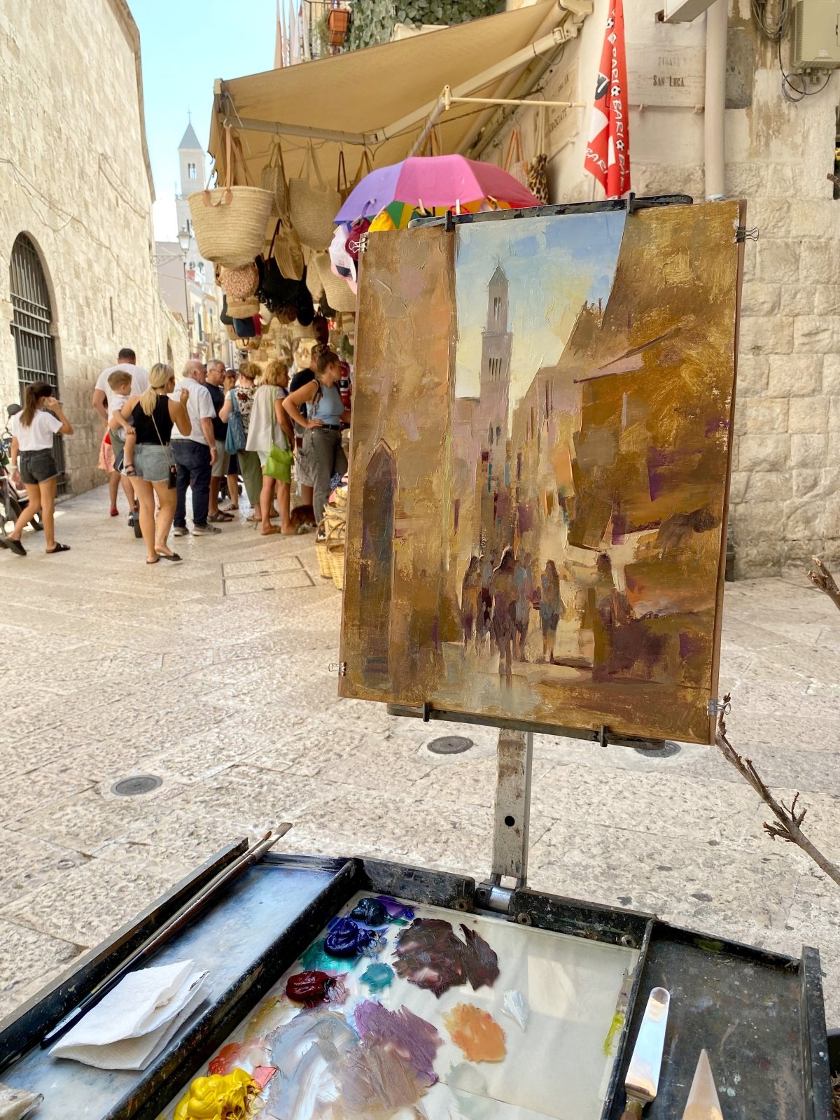 Bari Alley, Italy by Ignat Ignatov at LePrince Galleries