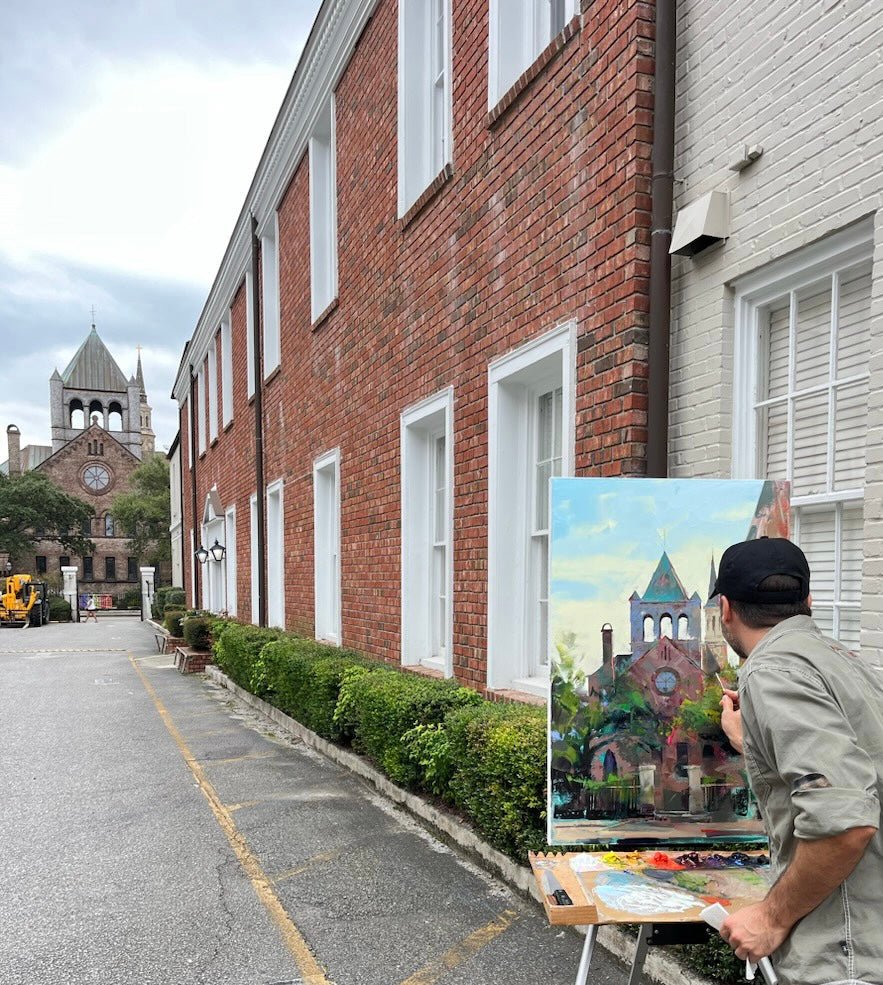 Circular Church by Ignat Ignatov at LePrince Galleries