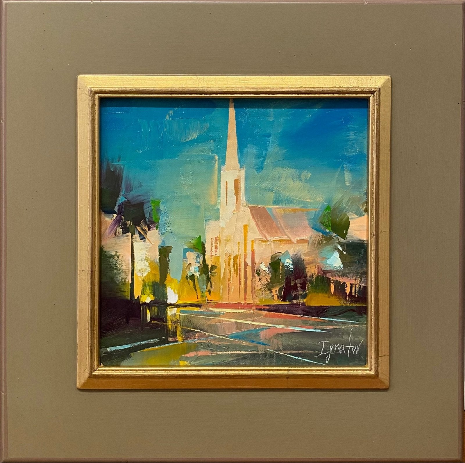 Citadel Square Church, Study by Ignat Ignatov at LePrince Galleries