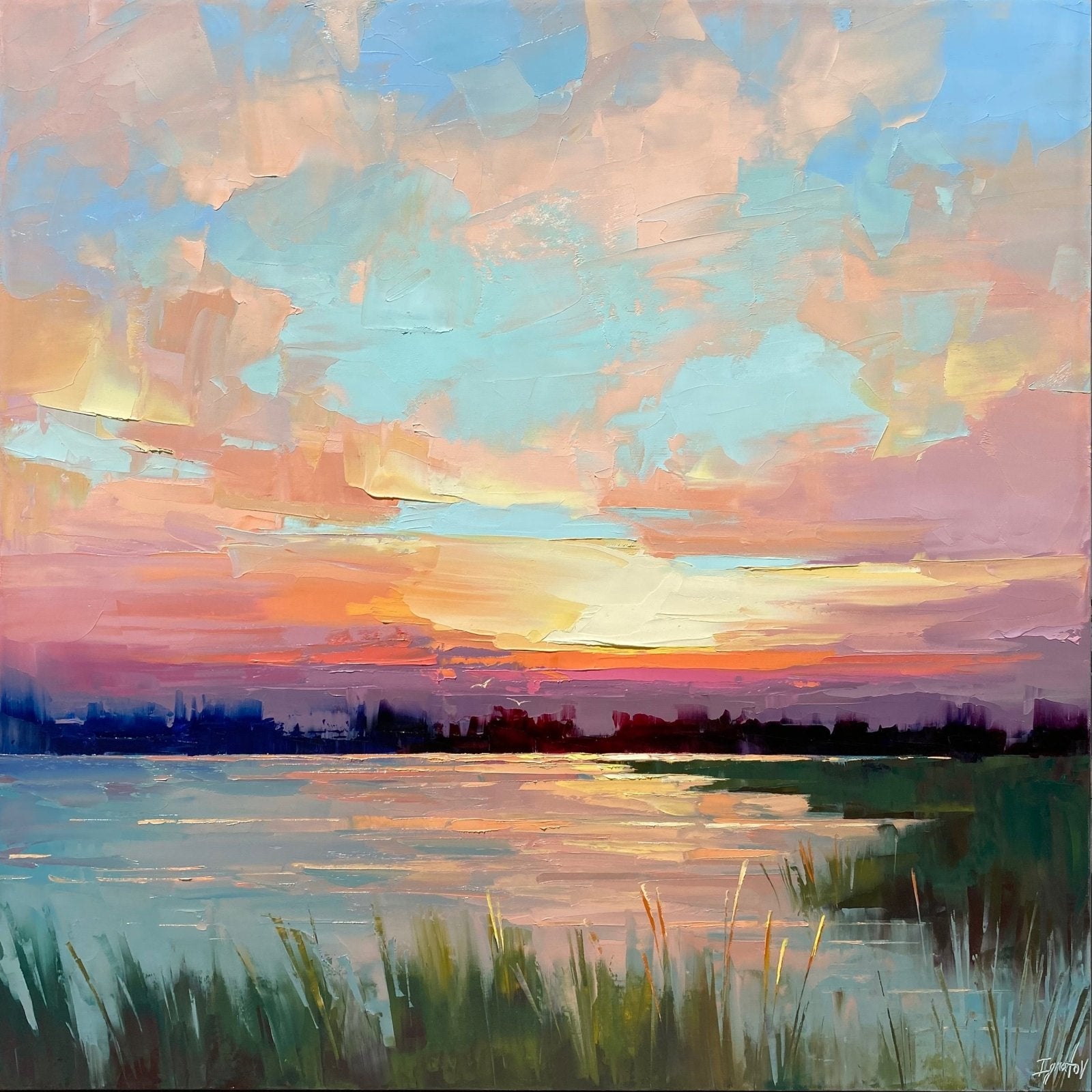 Evening Glow by Ignat Ignatov at LePrince Galleries