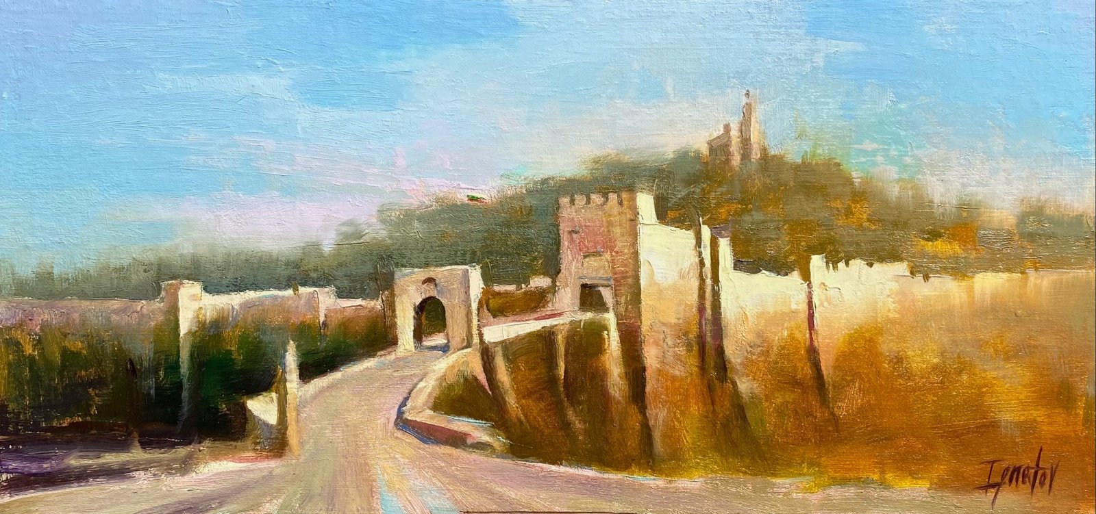 Fortress in Bulgaria by Ignat Ignatov at LePrince Galleries