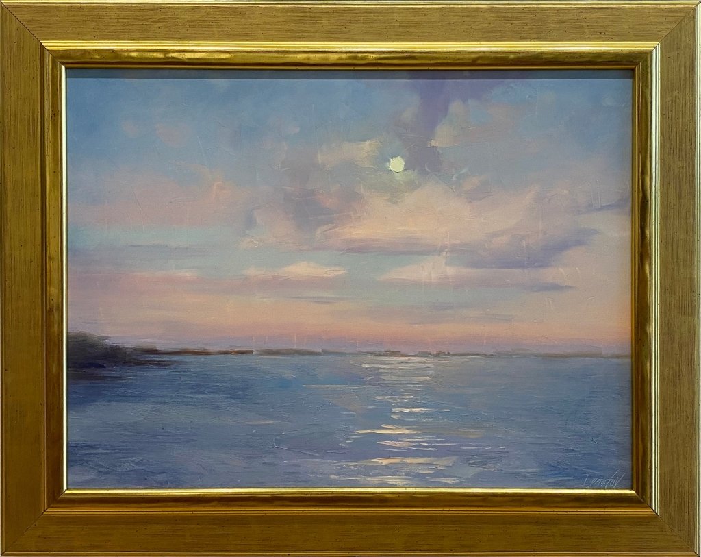 Early Moonrise by Ignat Ignatov at LePrince Galleries