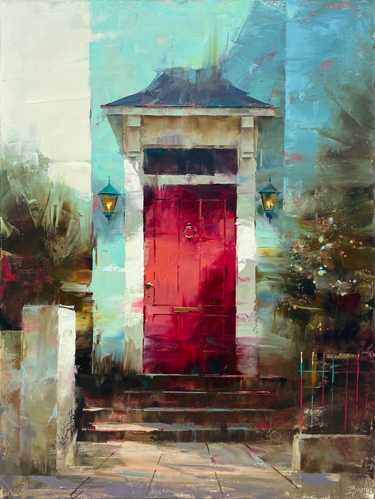 Red Door by Ignat Ignatov at LePrince Galleries