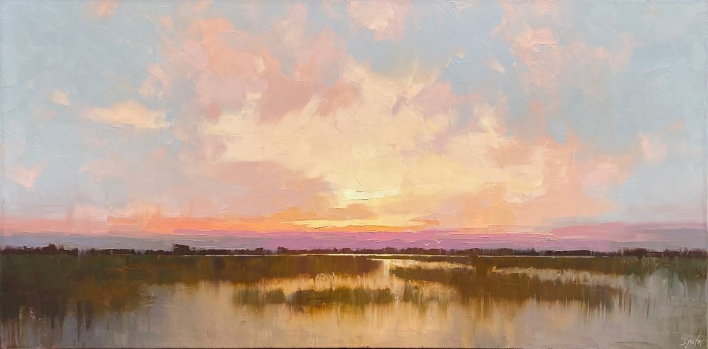 Lowcountry Sunset by Ignat Ignatov at LePrince Galleries