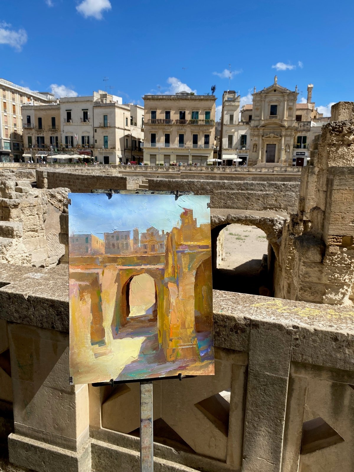 Lecce Amphitheater, Italy by Ignat Ignatov at LePrince Galleries