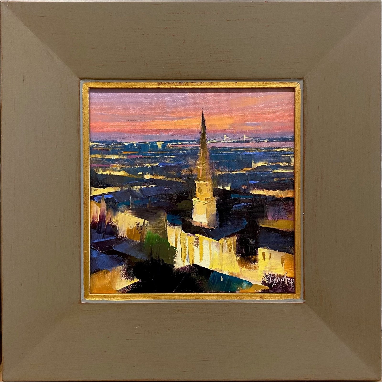 Lights on St Phillips, Study by Ignat Ignatov at LePrince Galleries