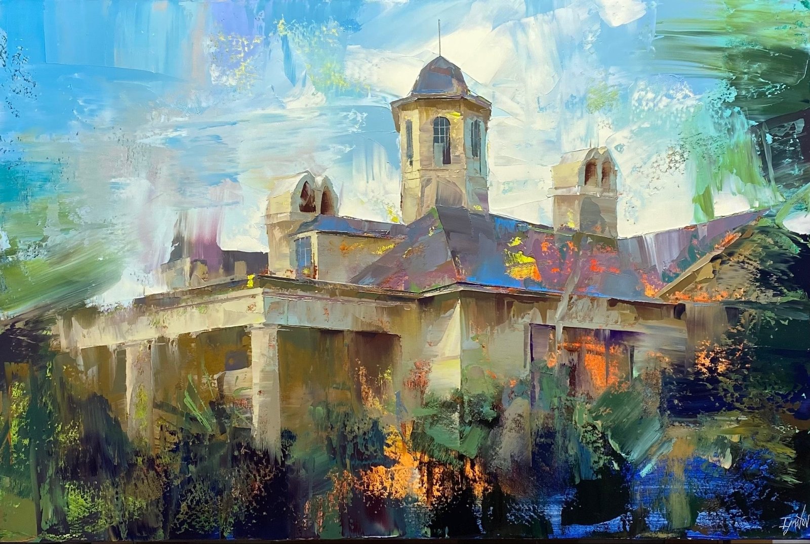 Meeting Street Cupola by Ignat Ignatov at LePrince Galleries