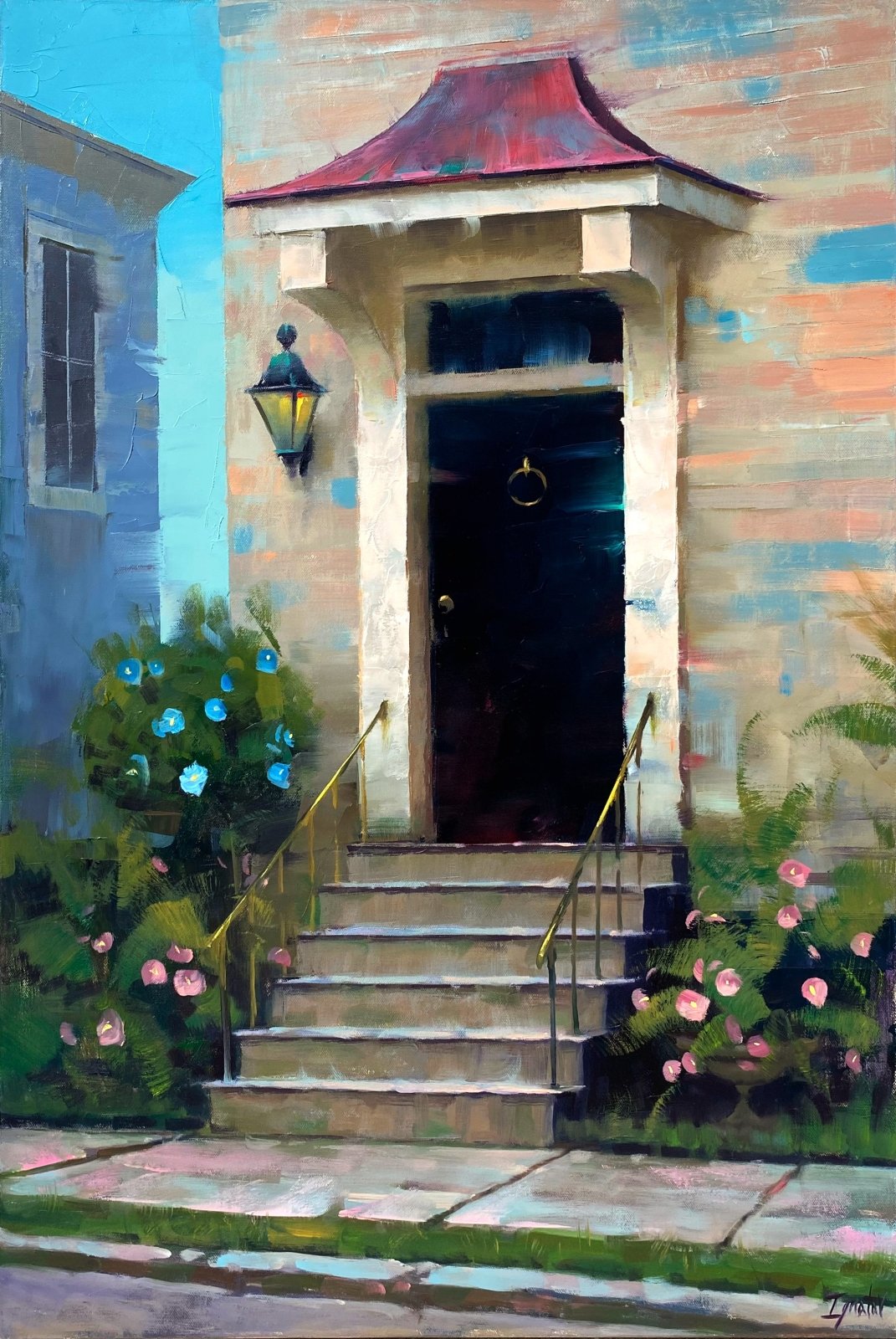 Montagu Street Doorway by Ignat Ignatov at LePrince Galleries