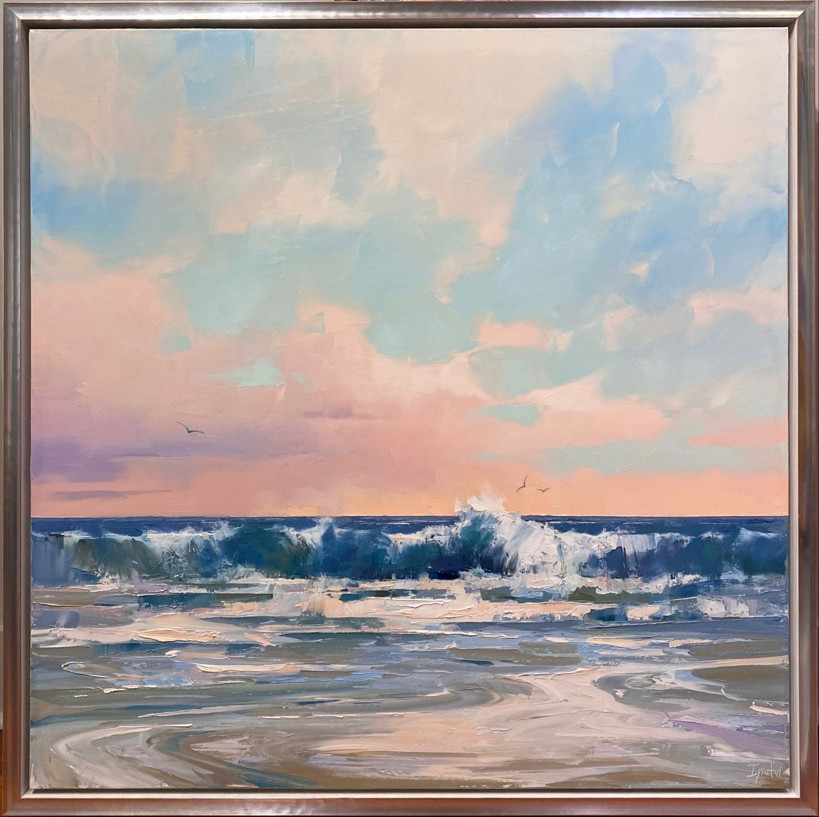 Morning Seascape by Ignat Ignatov at LePrince Galleries