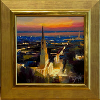 Nightfall in the Holy City, study by Ignat Ignatov at LePrince Galleries