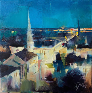 Nightfall over Charleston, Study by Ignat Ignatov at LePrince Galleries