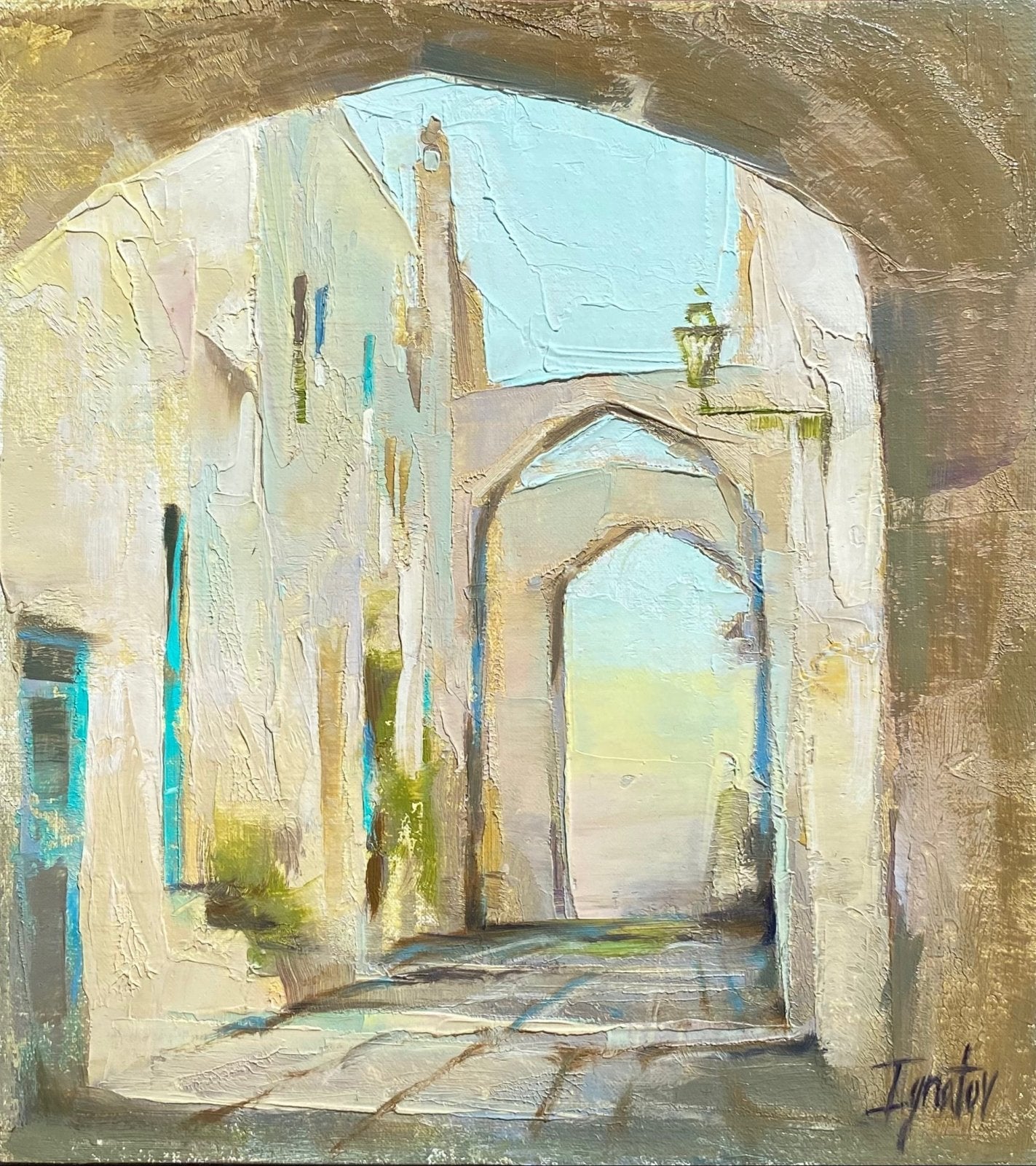 Ostuni Alley, Italy by Ignat Ignatov at LePrince Galleries